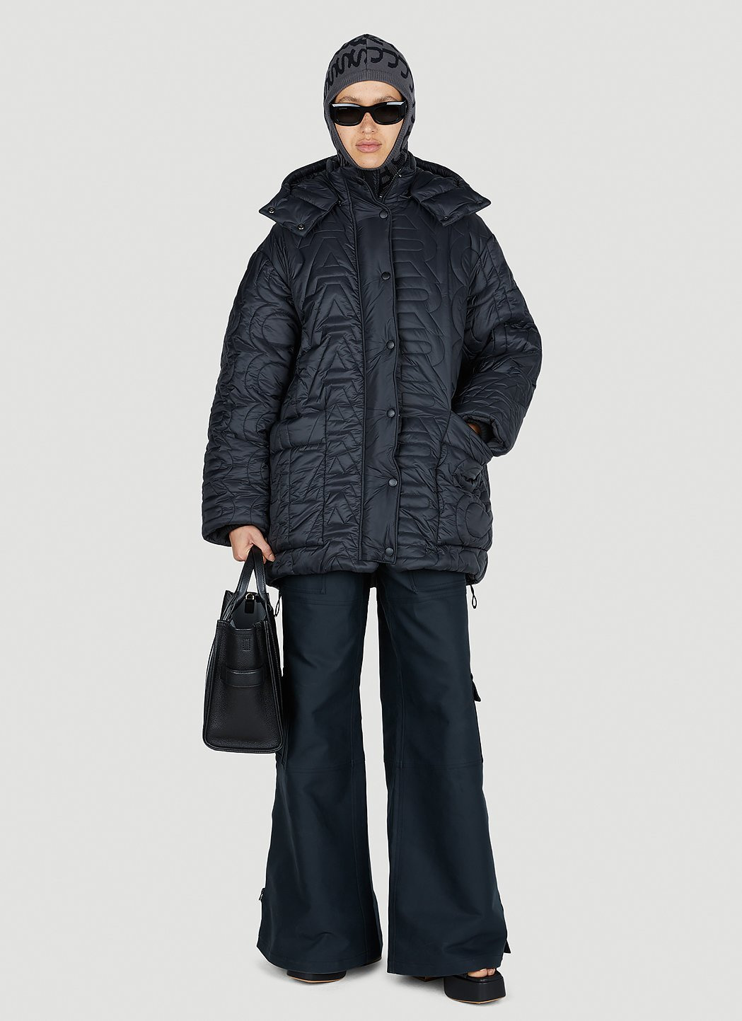 Marc Jacobs Women Monogram Quilted Puffer Coat - 2
