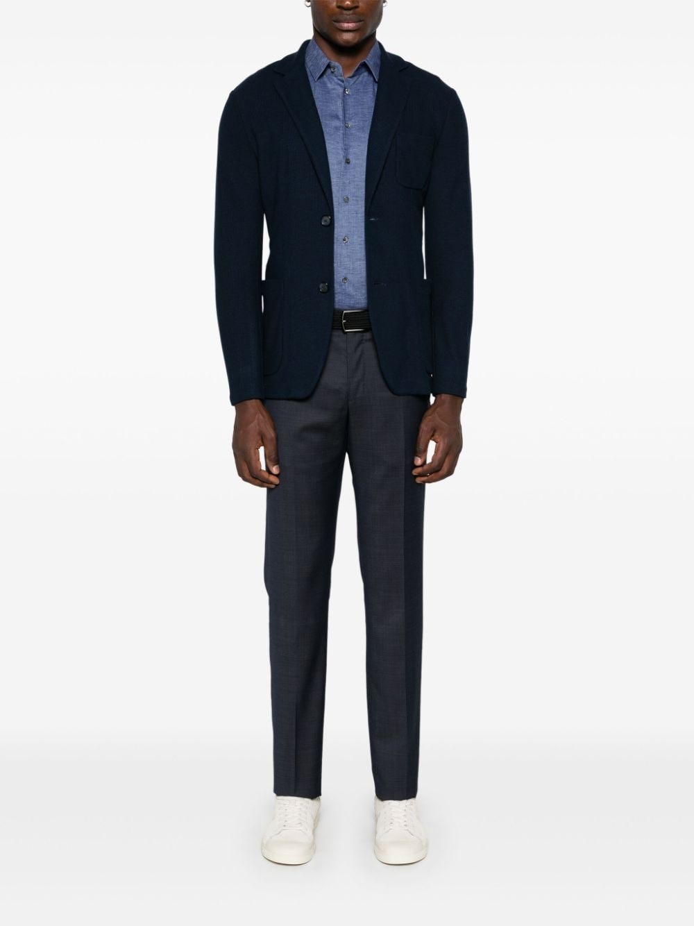 knitted blazer - 2