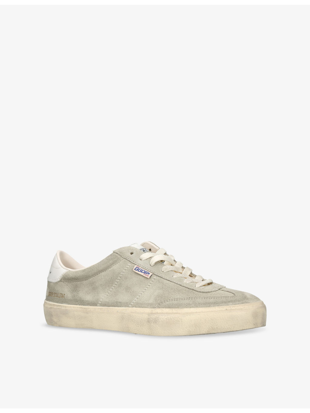 Soul-Star Leather-Trim Suede Low-Top Trainers - 3