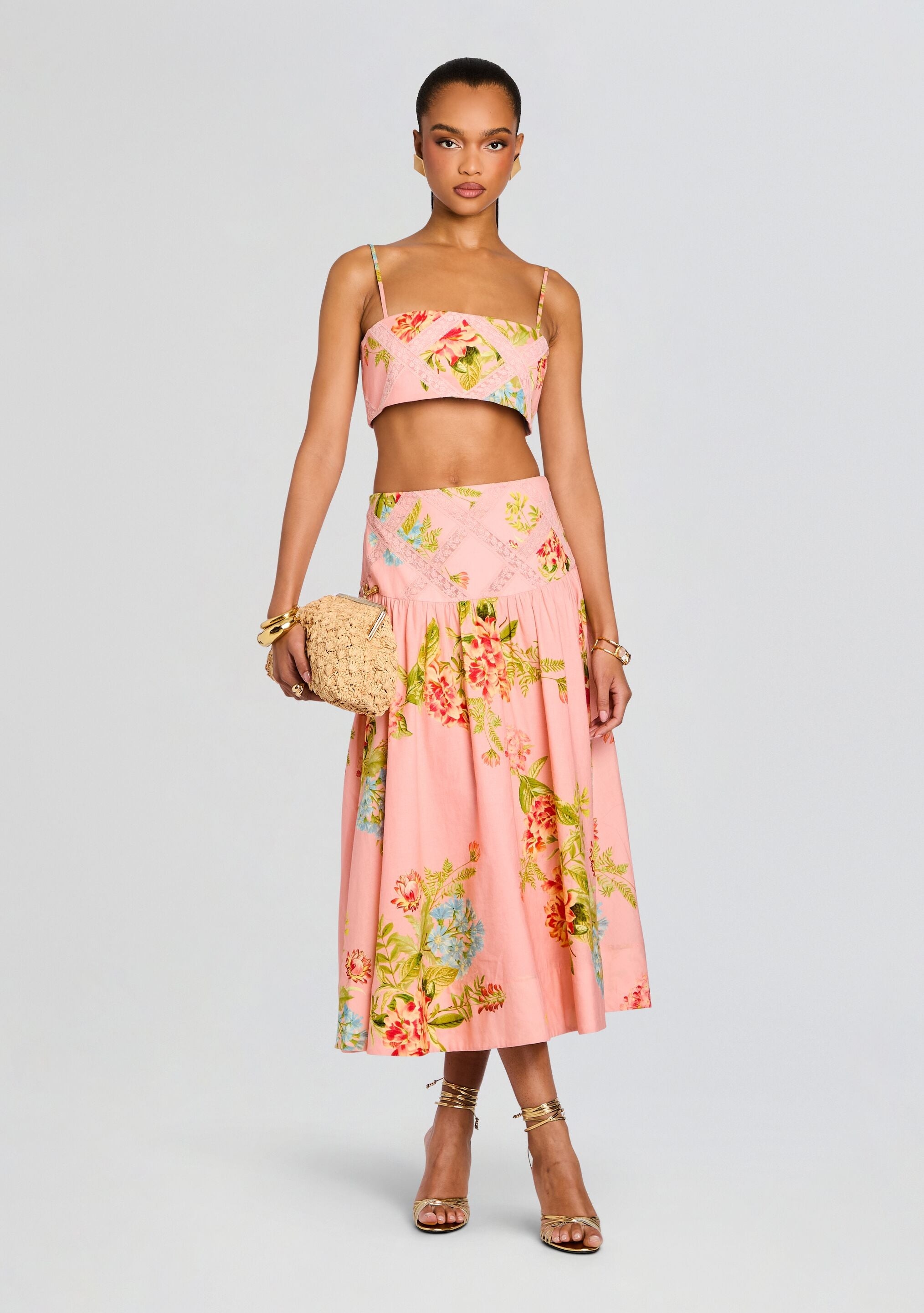 DHUN MIDI SKIRT - 5