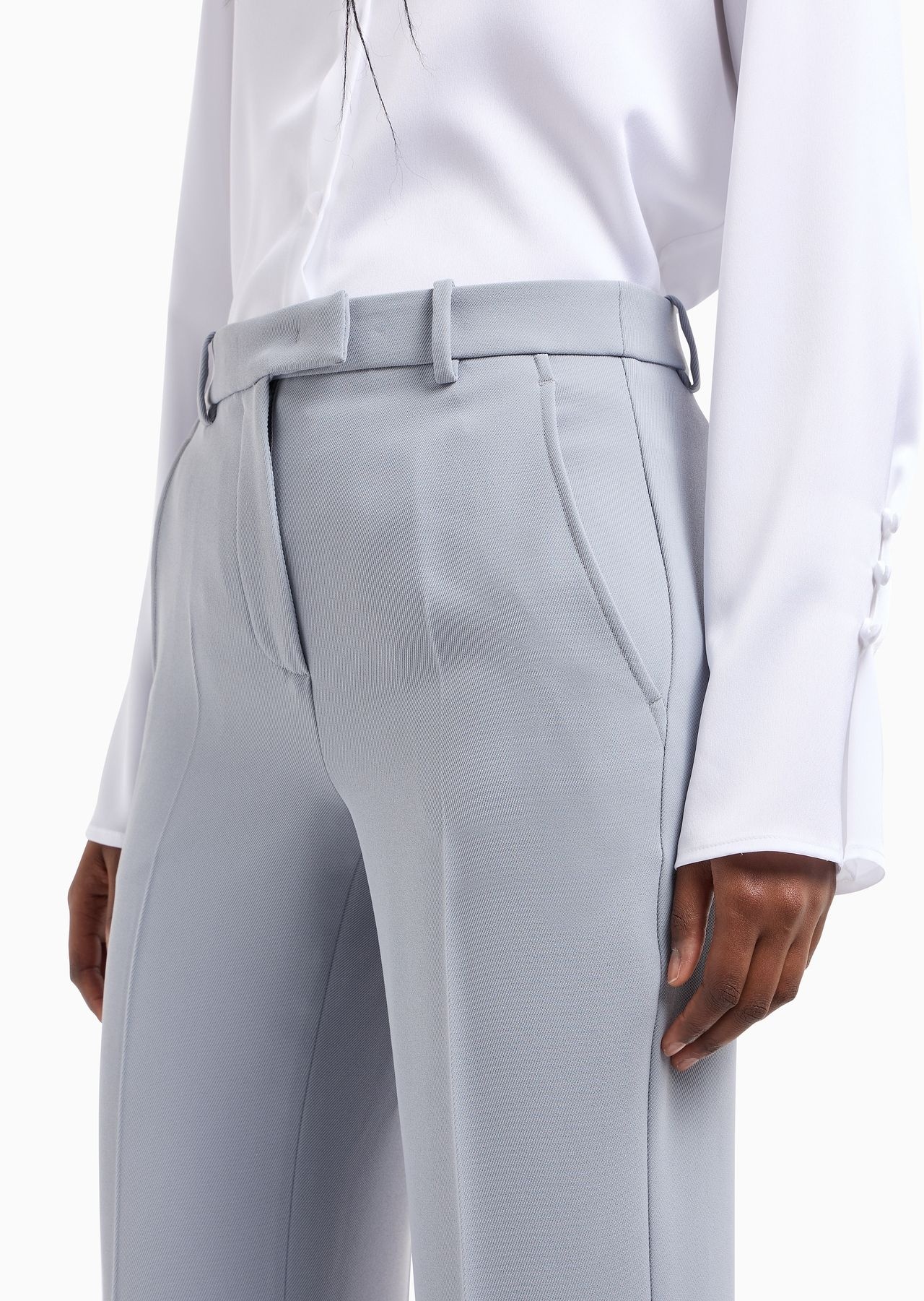 Technical gabardine trousers - 5