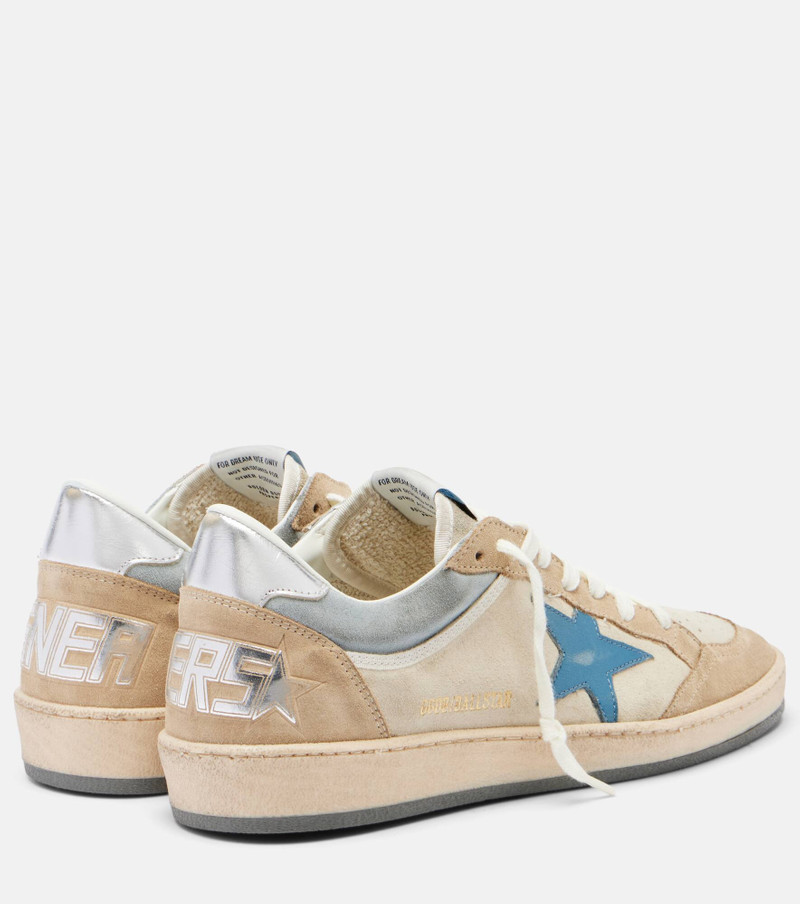 Golden Goose Ball Star suede sneakers outlook