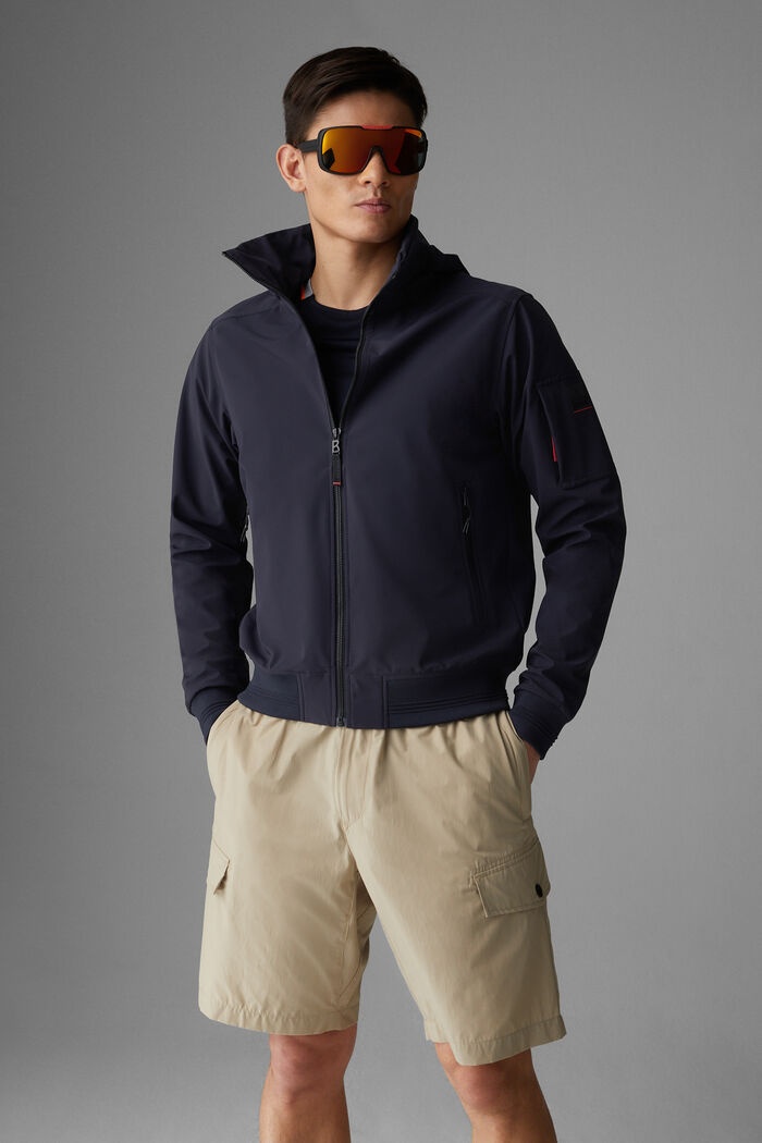 Shelvin Softshell jacket in Navy blue - 2