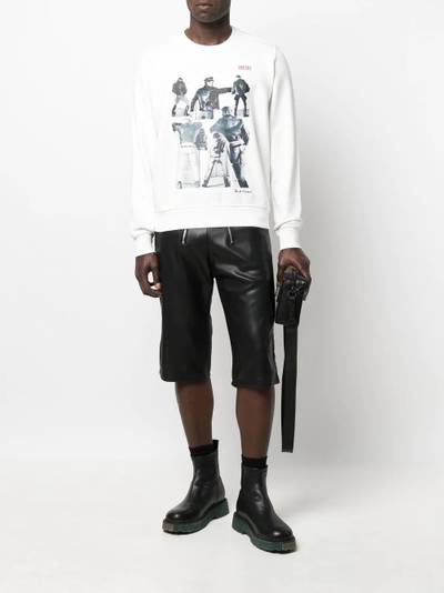 Diesel PR-S-Ginn graphic-print sweatshirt outlook