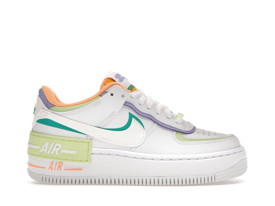 Nike Air Force 1 Low Shadow White Peach Cream Lime (W) - 1