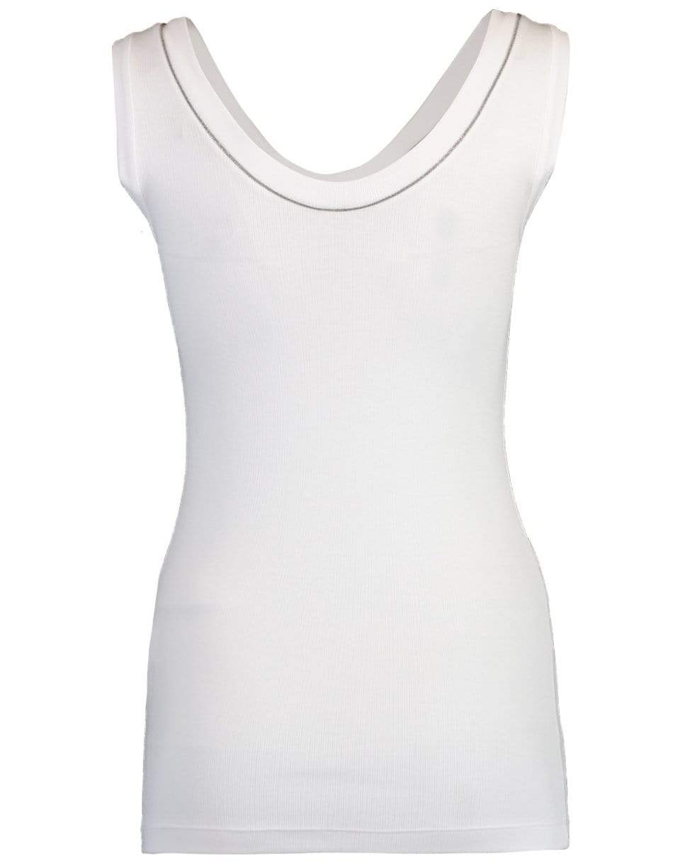 Monili Trim Tank - White - 2