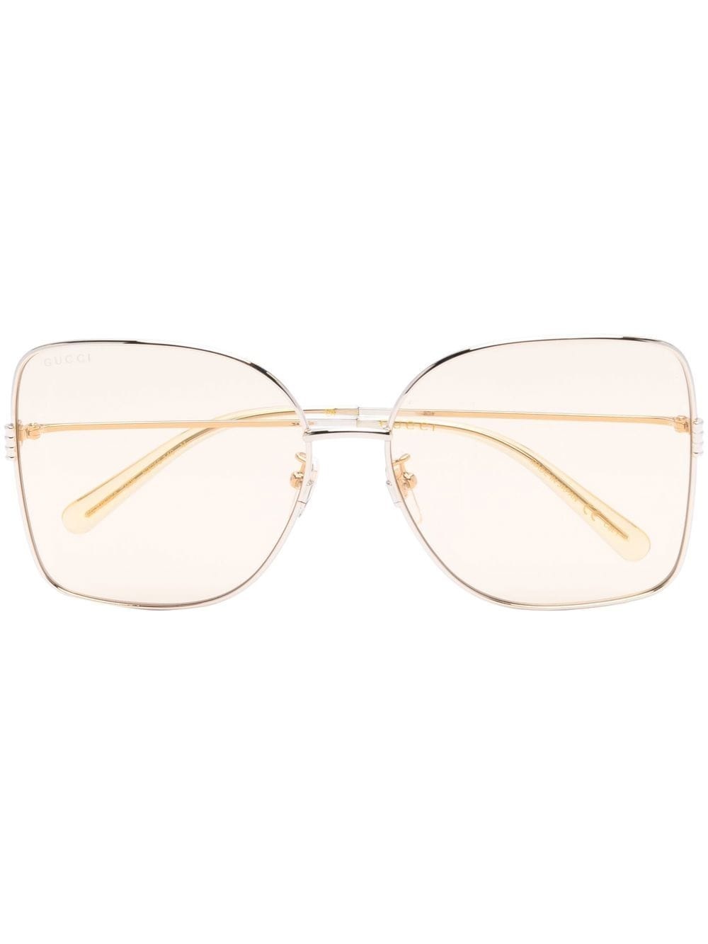 oversized square-frame sunglasses - 1