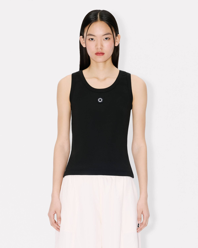 KENZO 'Boke Flower 2.0' embroidered rib tank top outlook