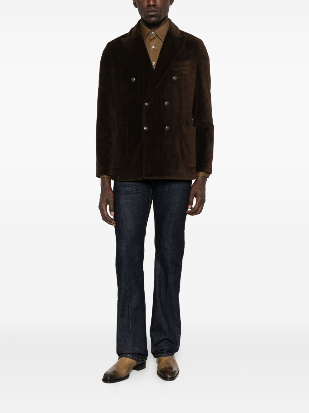 Selvedge Bootcut cotton jeans - 2