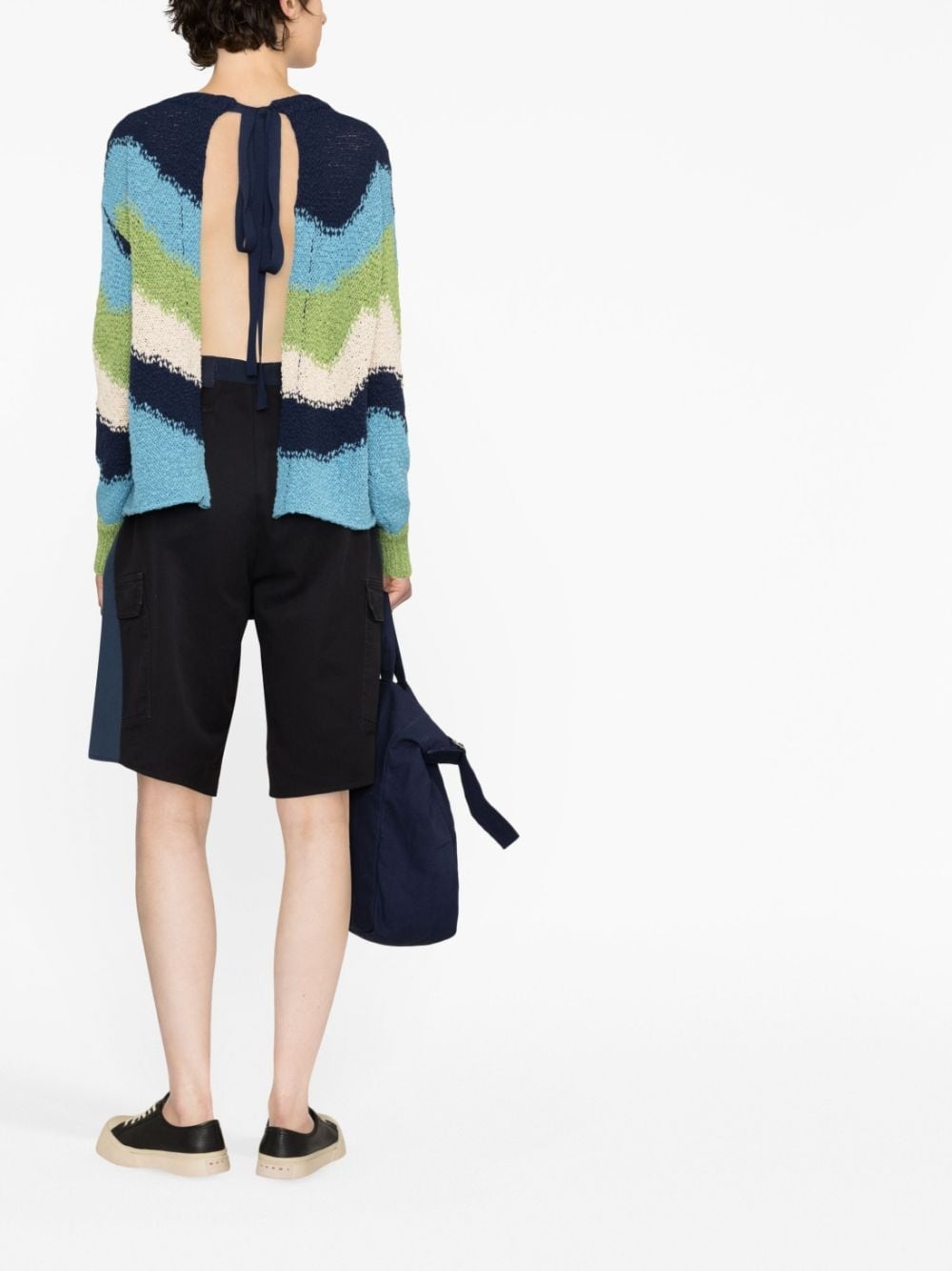 patterned intarsia-knit jumper - 6