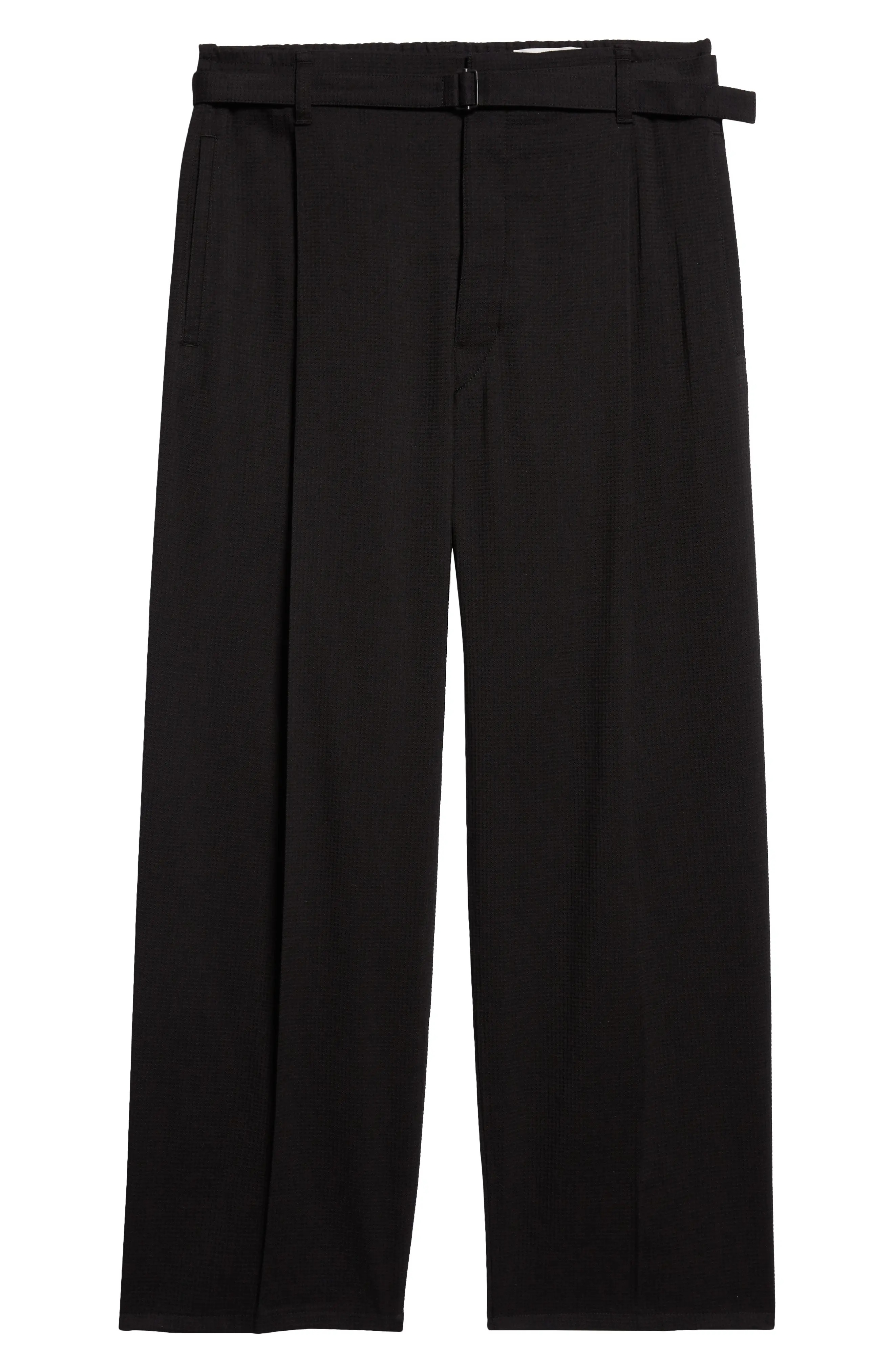 Easy Belted Pleated Pants - 6