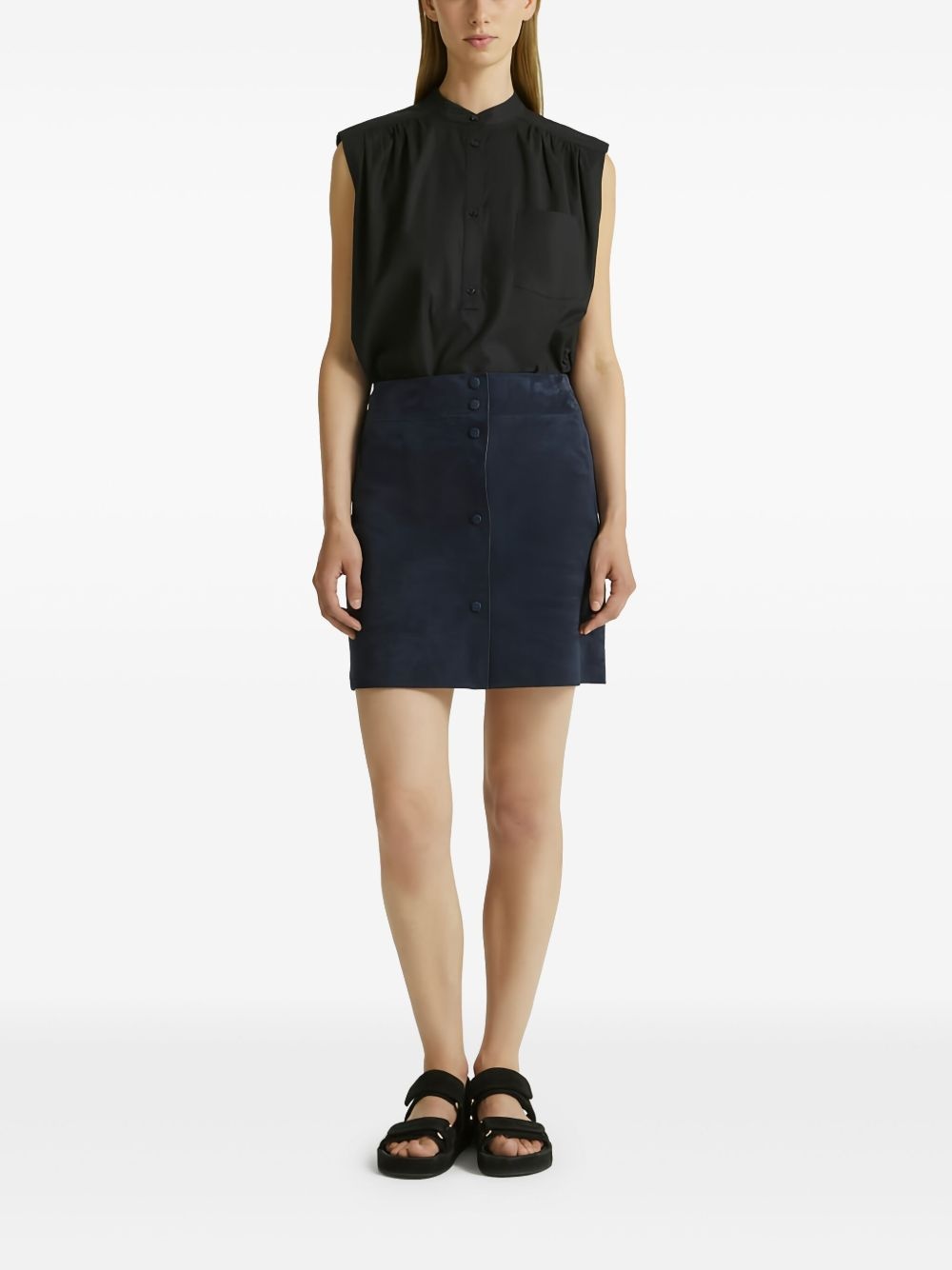 suede skirt - 2