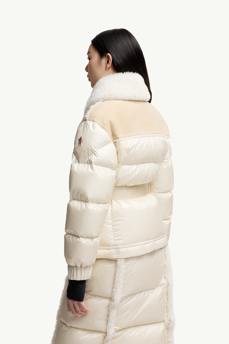 Alvernia Belted Shearling Down Jacket 5