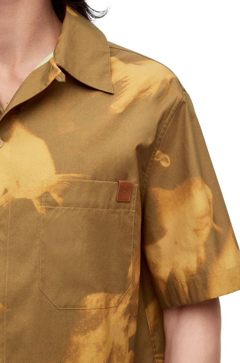 Fish bowling shirt in cotton 5