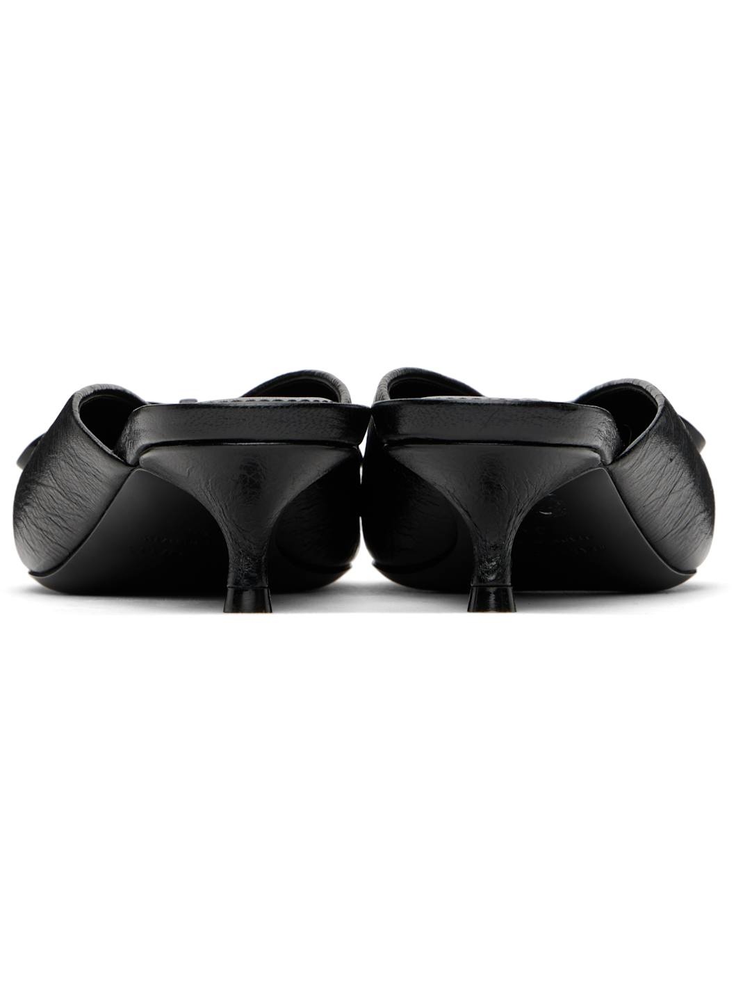 Black Knife Bow 40mm Mules - 2
