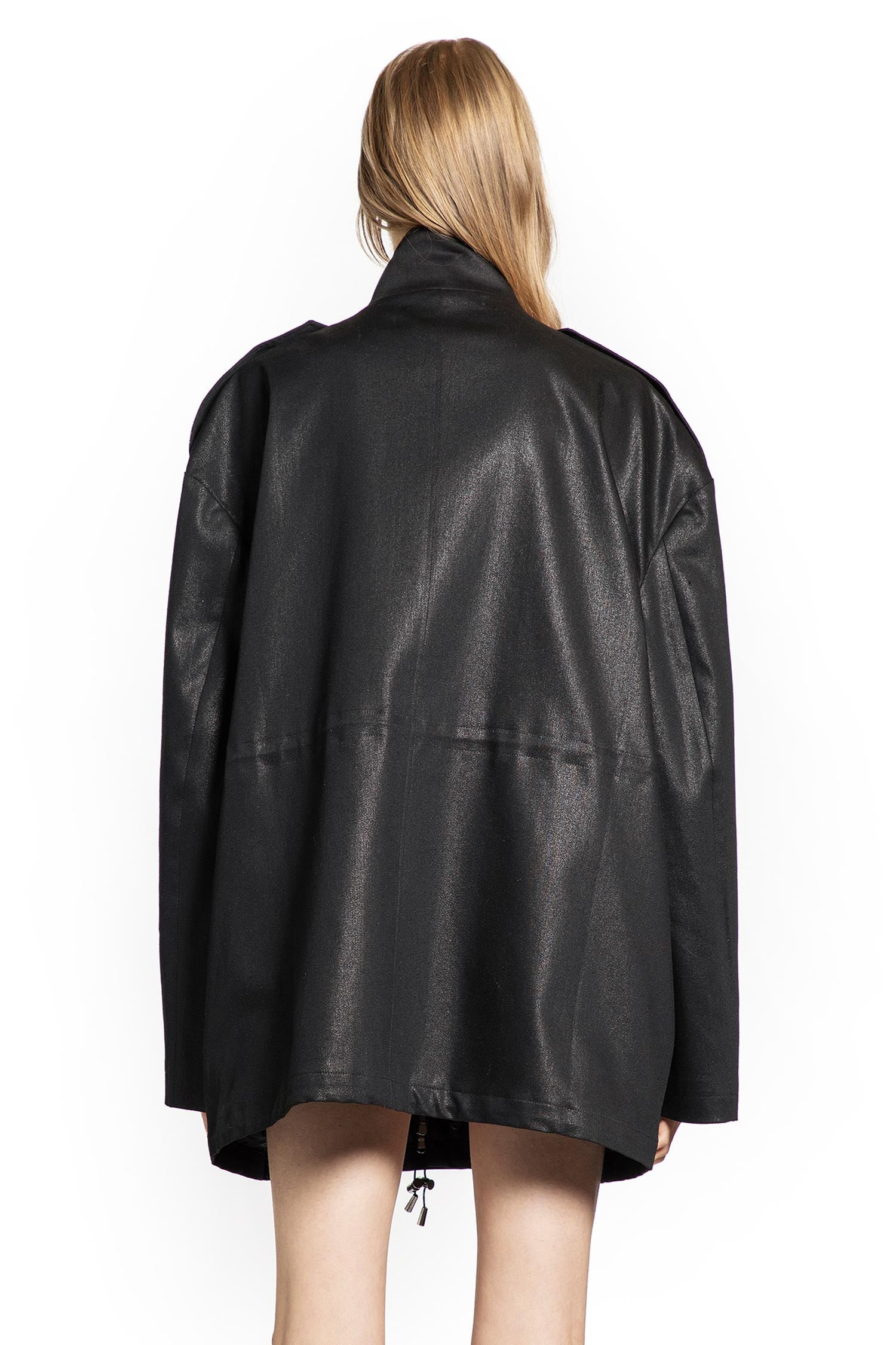 Nensi Dojaka Woman Black Coats - 3