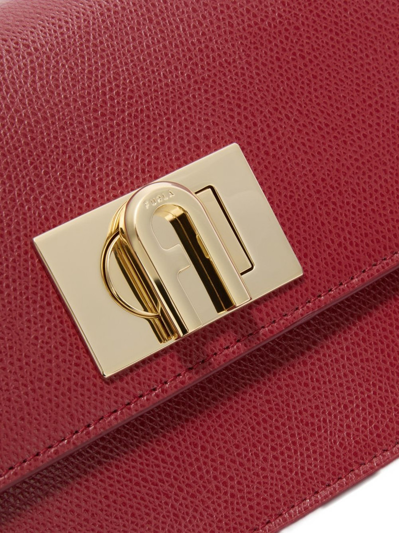 mini 1927 Arch-logo grained crossbody bag 5