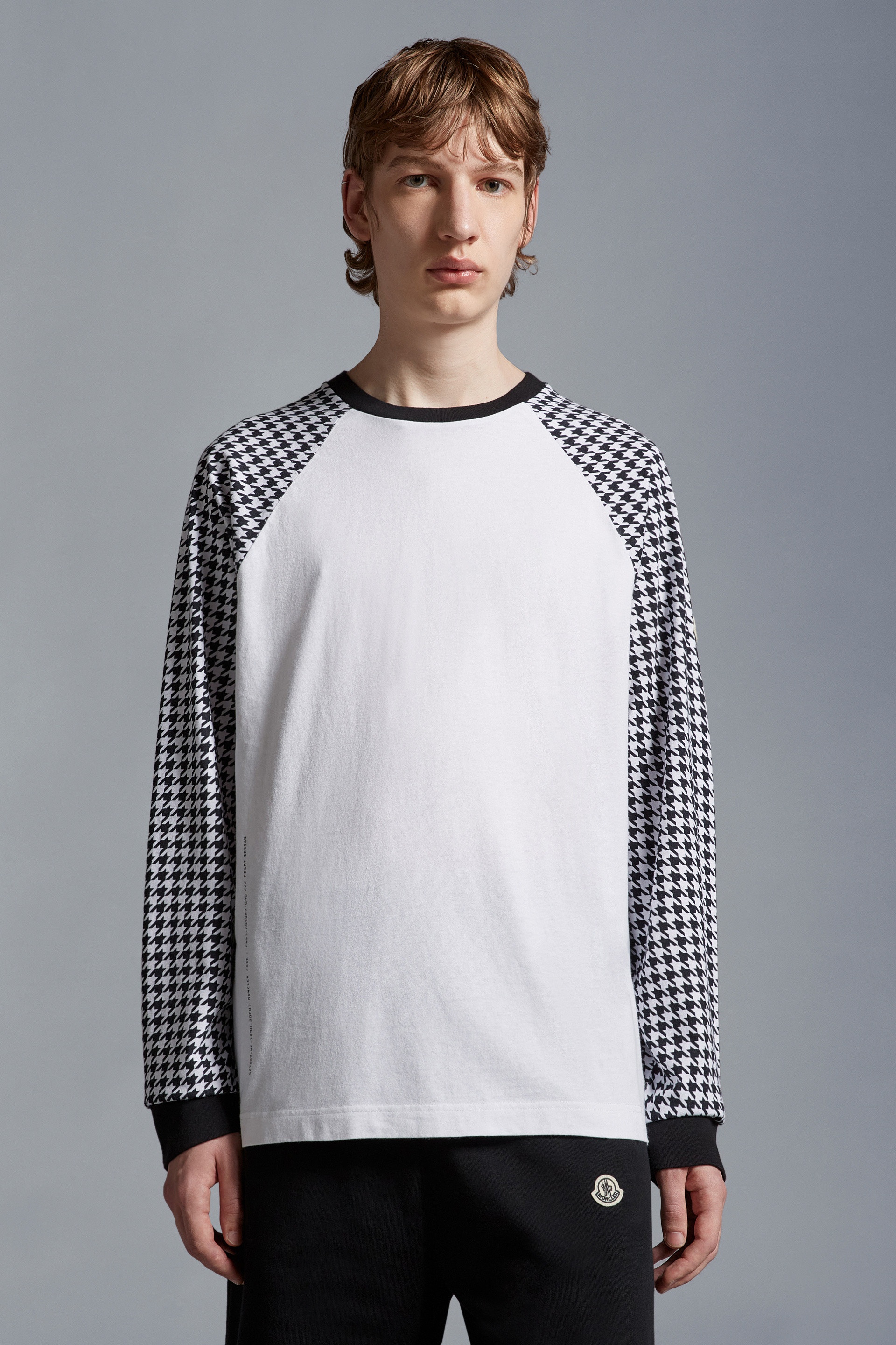 Houndstooth Long Sleeve T-Shirt - 3