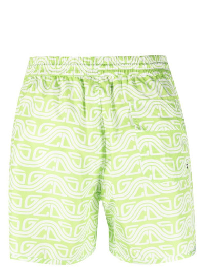 GCDS abstract-print swim shorts outlook