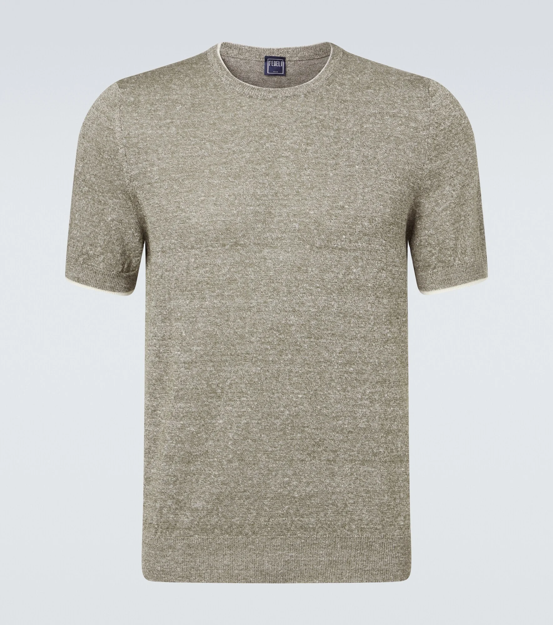 Linen and cotton sweater - 1