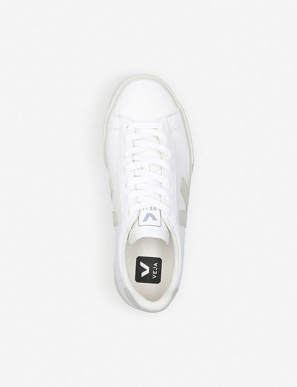 Women's Campo ChromeFree leather low-top trainers - 2