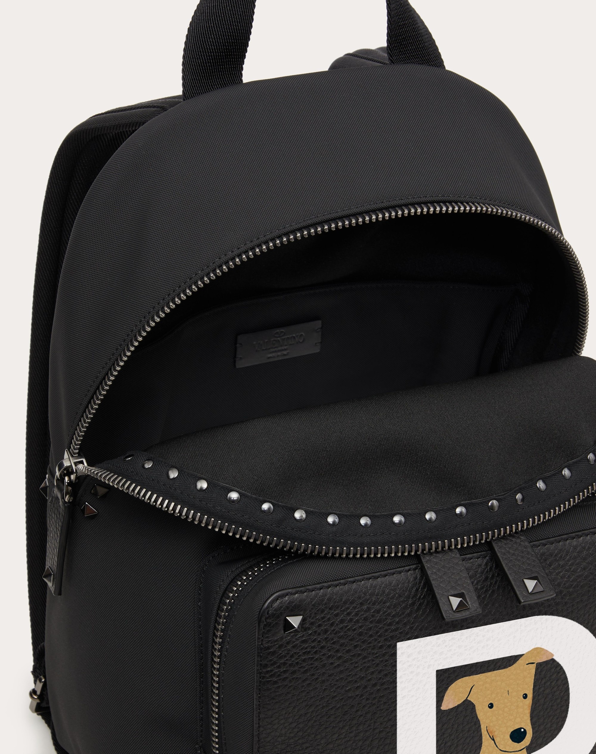 VALENTINO GARAVANI ROCKSTUD PET CUSTOMIZABLE BACKPACK - 4