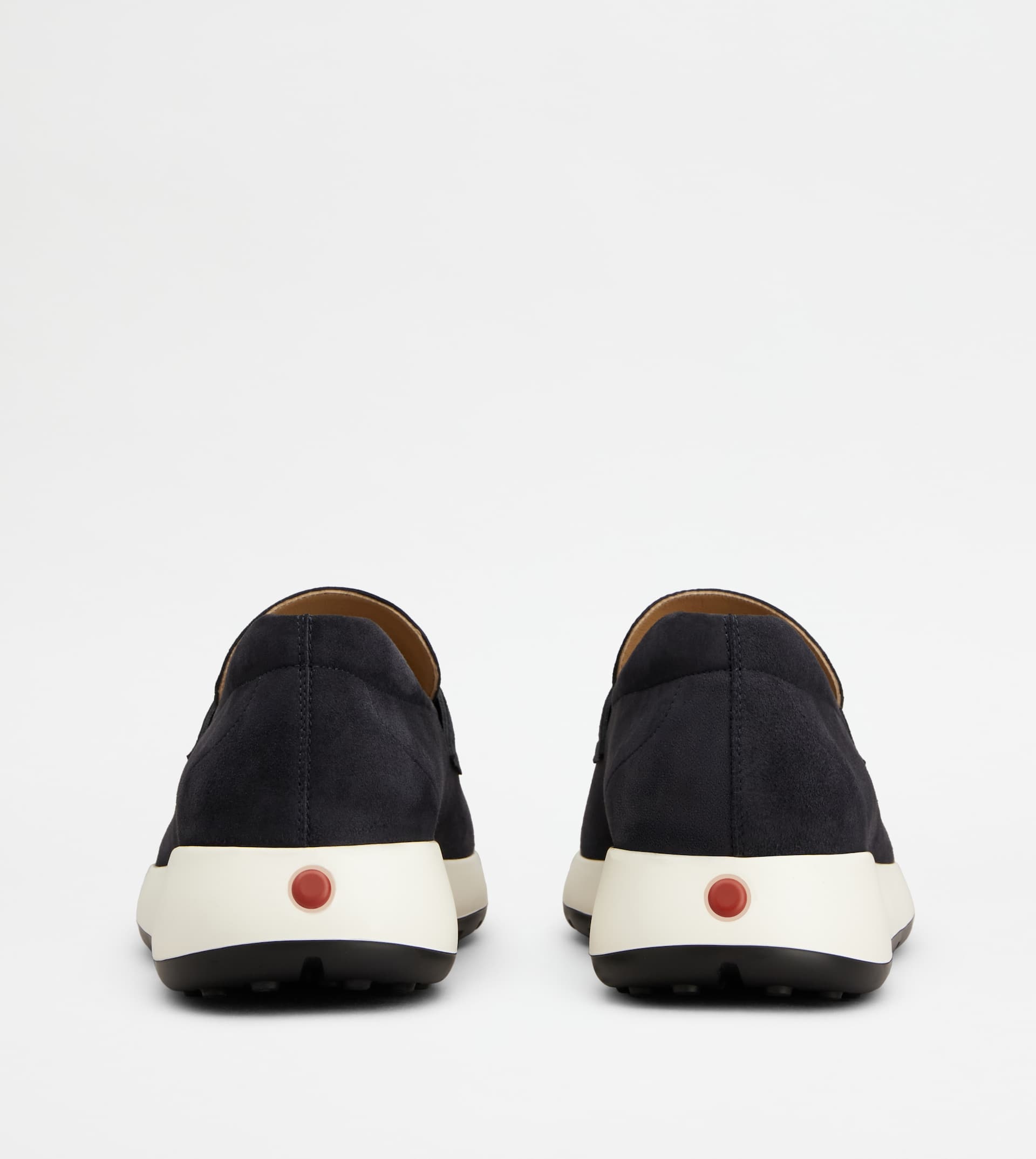 SPORTY LOAFERS IN SUEDE - BLUE - 3
