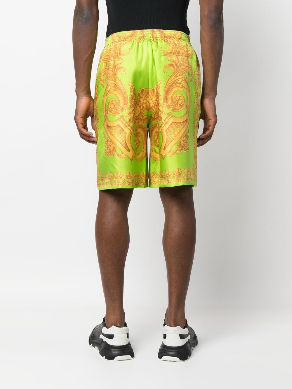 Barocco 660 silk shorts - 4