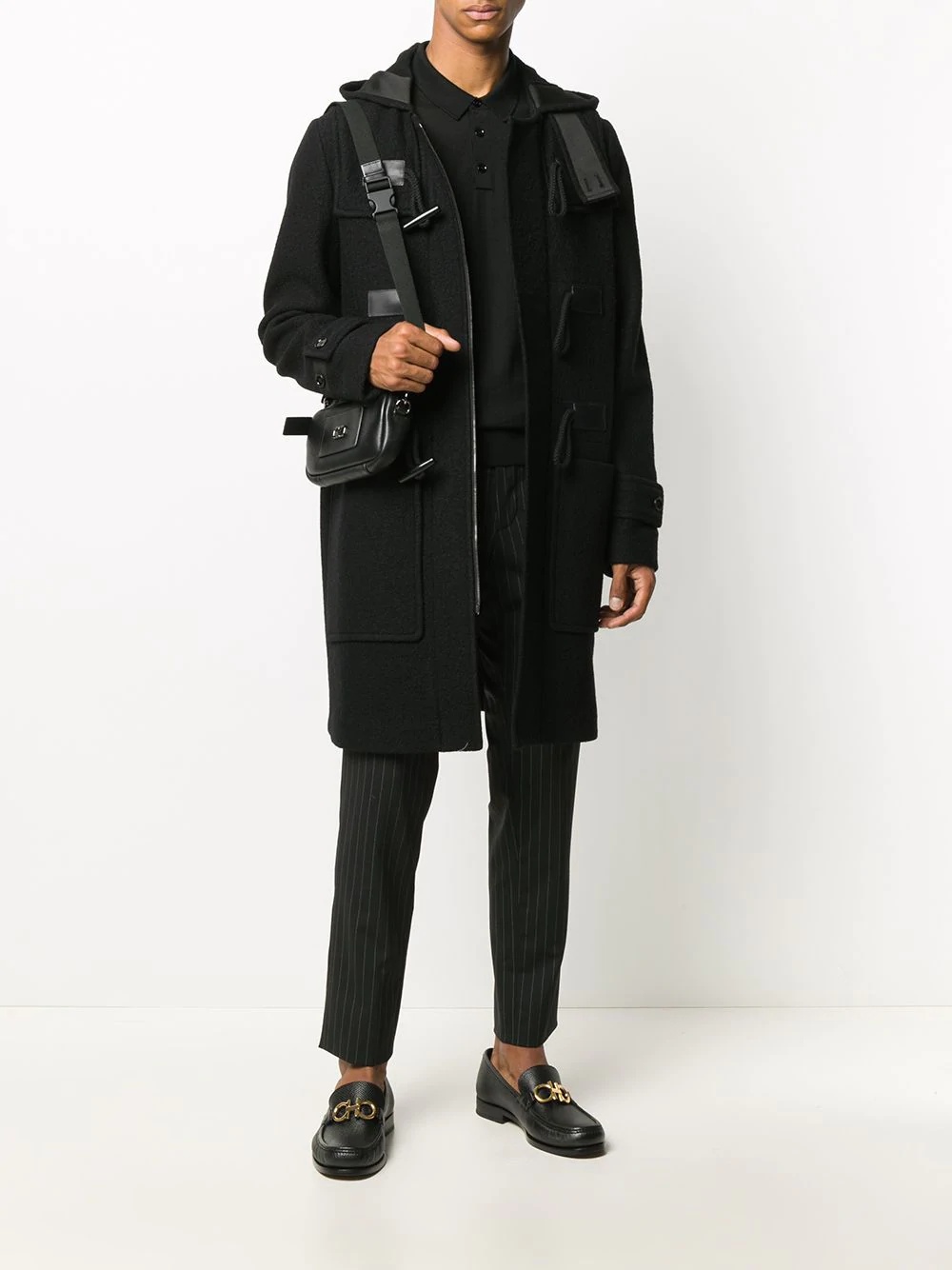 wool duffle coat - 2