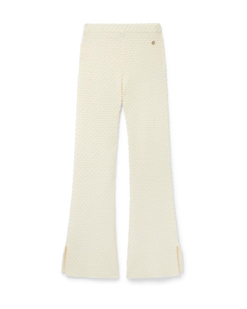 Textured Knitted Trousers | Casablanca Paris 1
