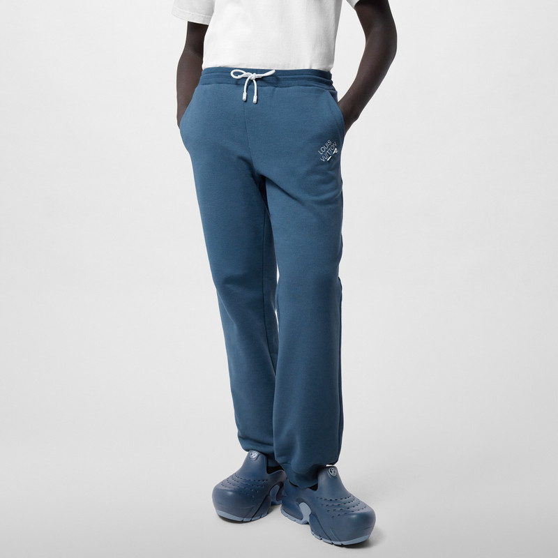 Embroidered Signature Cotton Jogpants 4