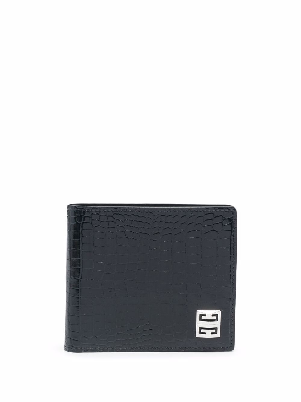 logo-plaque folding wallet - 1