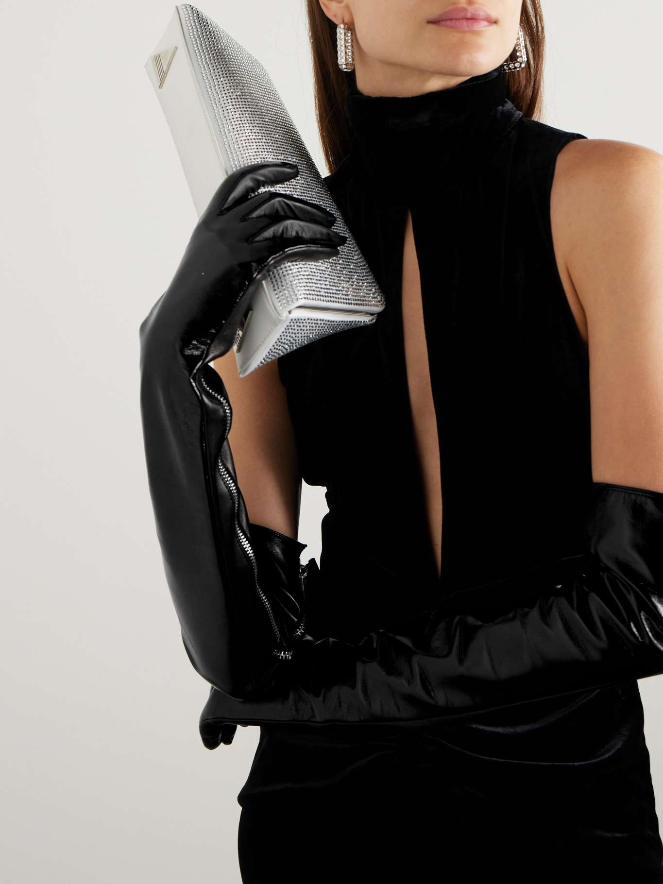 Patent-leather gloves - 2