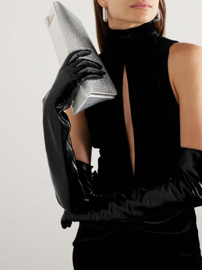 Alessandra Rich Patent-leather gloves outlook