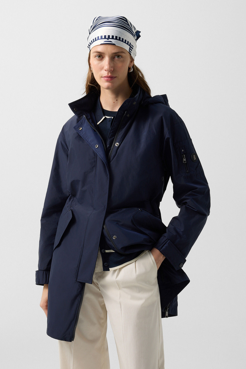Parka Zofia in Navy blue 2
