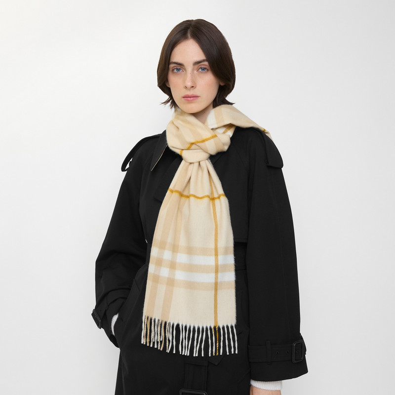 Burberry Check Cashmere Scarf outlook