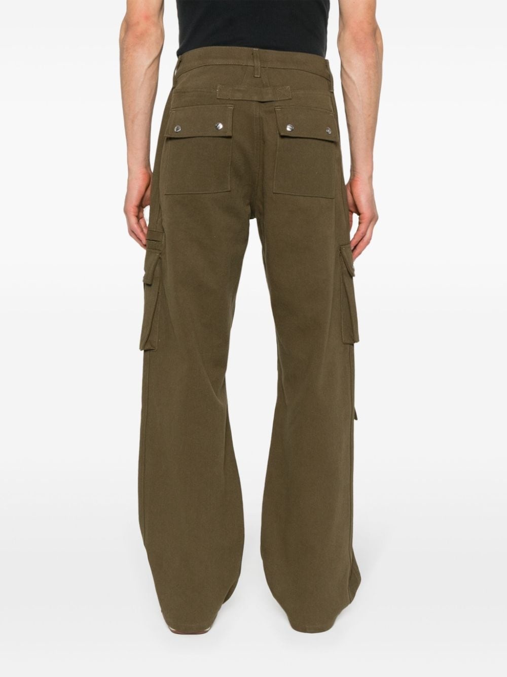 straight-leg cargo pants - 4