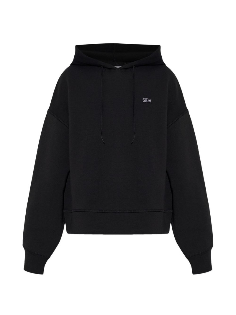 logo-appliqué hoodie 1