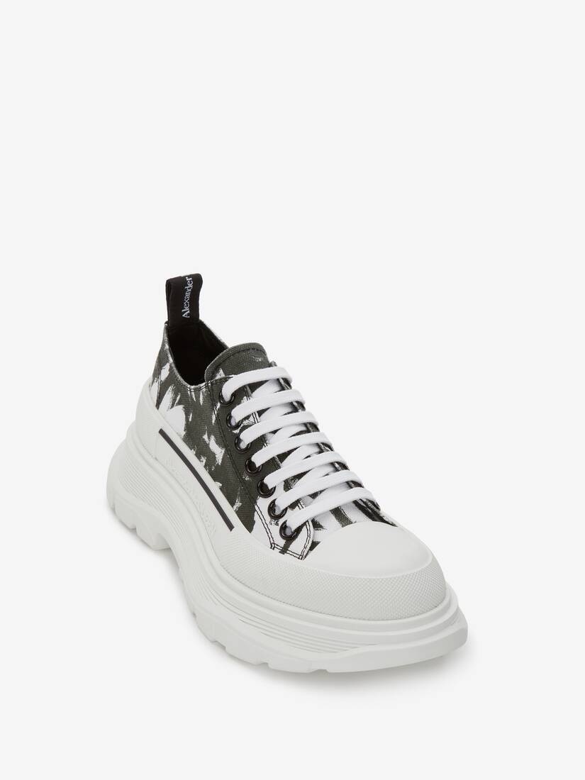 Tread Slick Lace Up in Black/white - 5