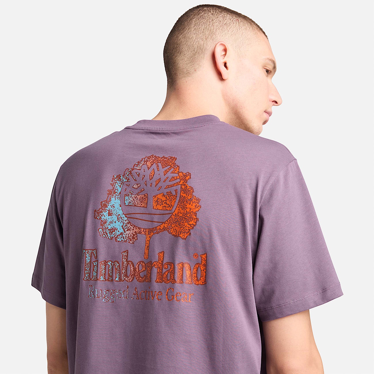 Men's Rugged Active Gear Back Graphic T-Shirt - 4