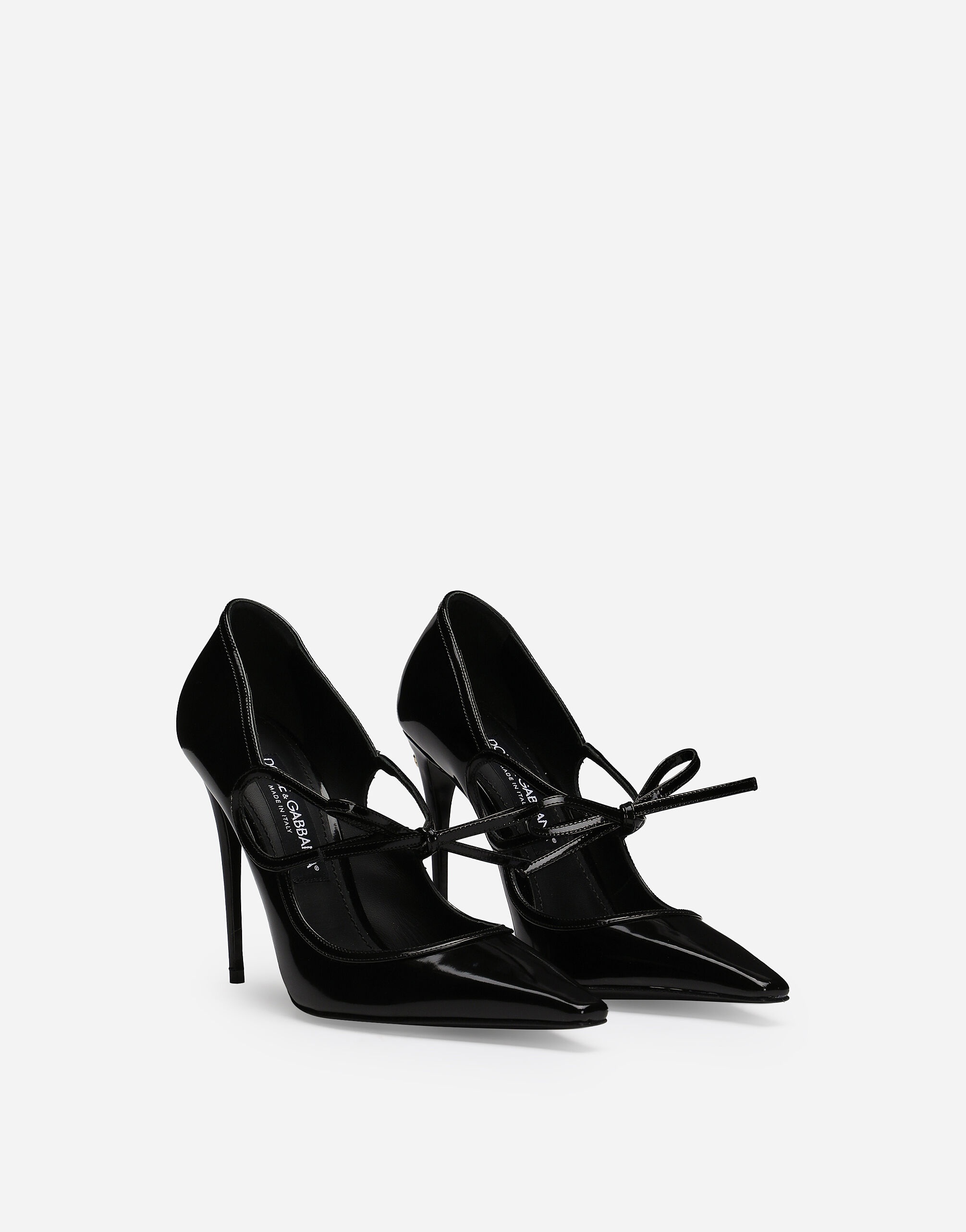Polished calfskin pumps - 2