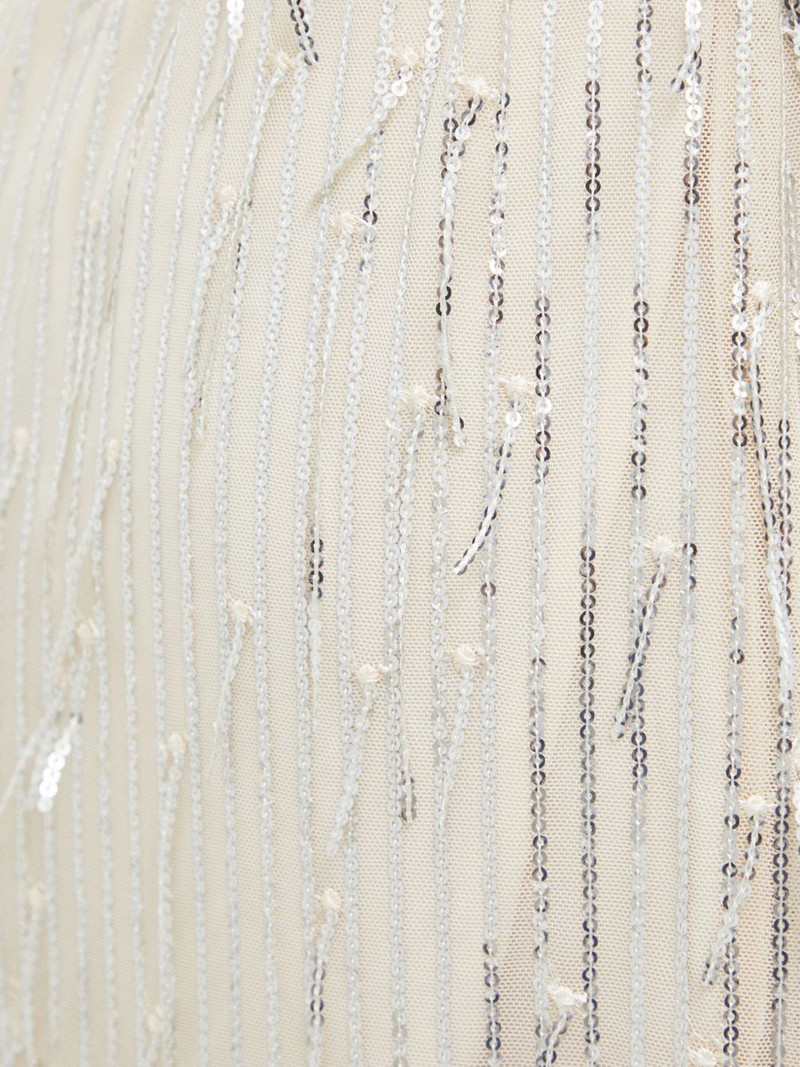 sequin-embellishment maxi skirt 4