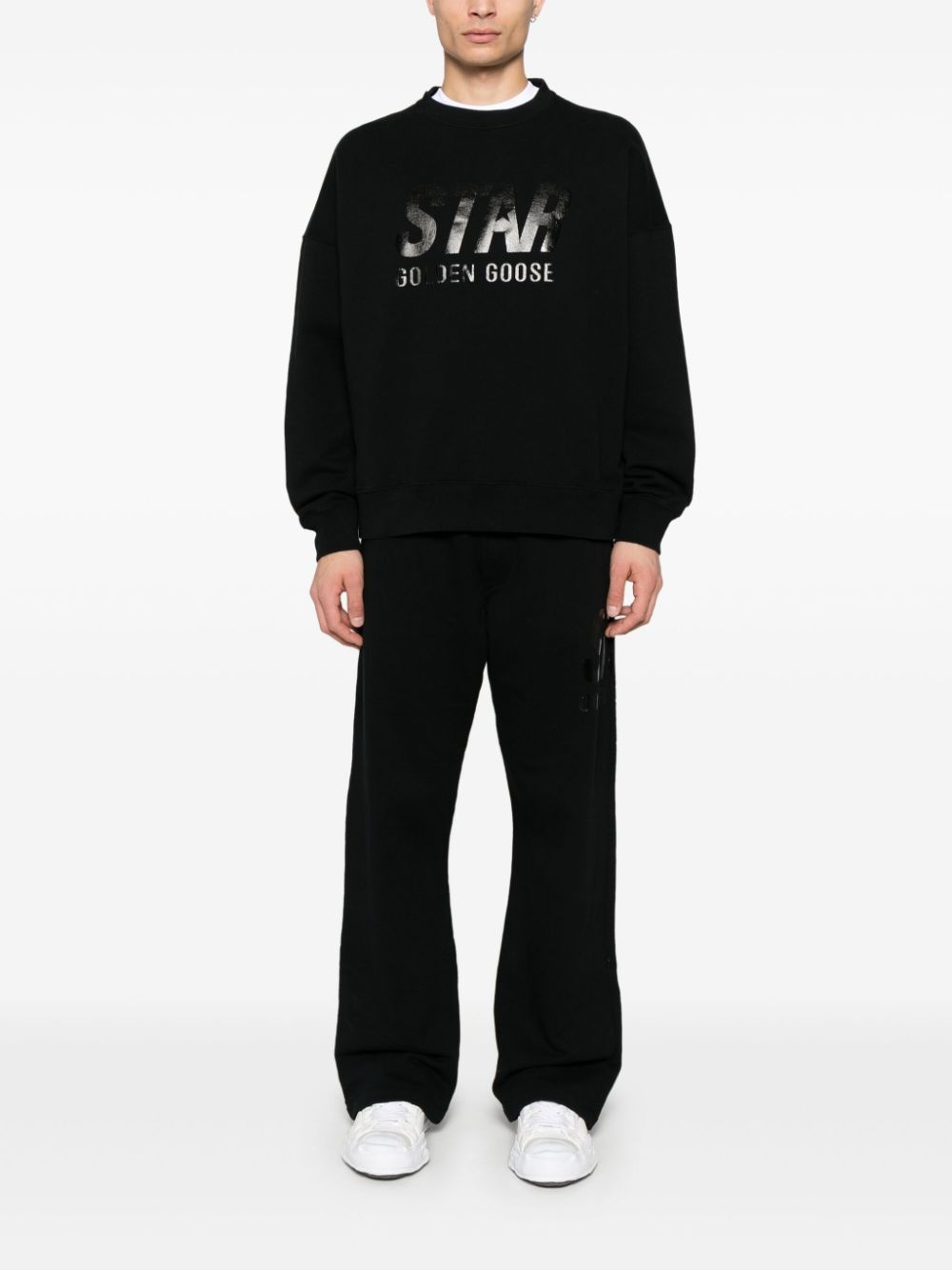 logo-stamp sweatshirt - 2