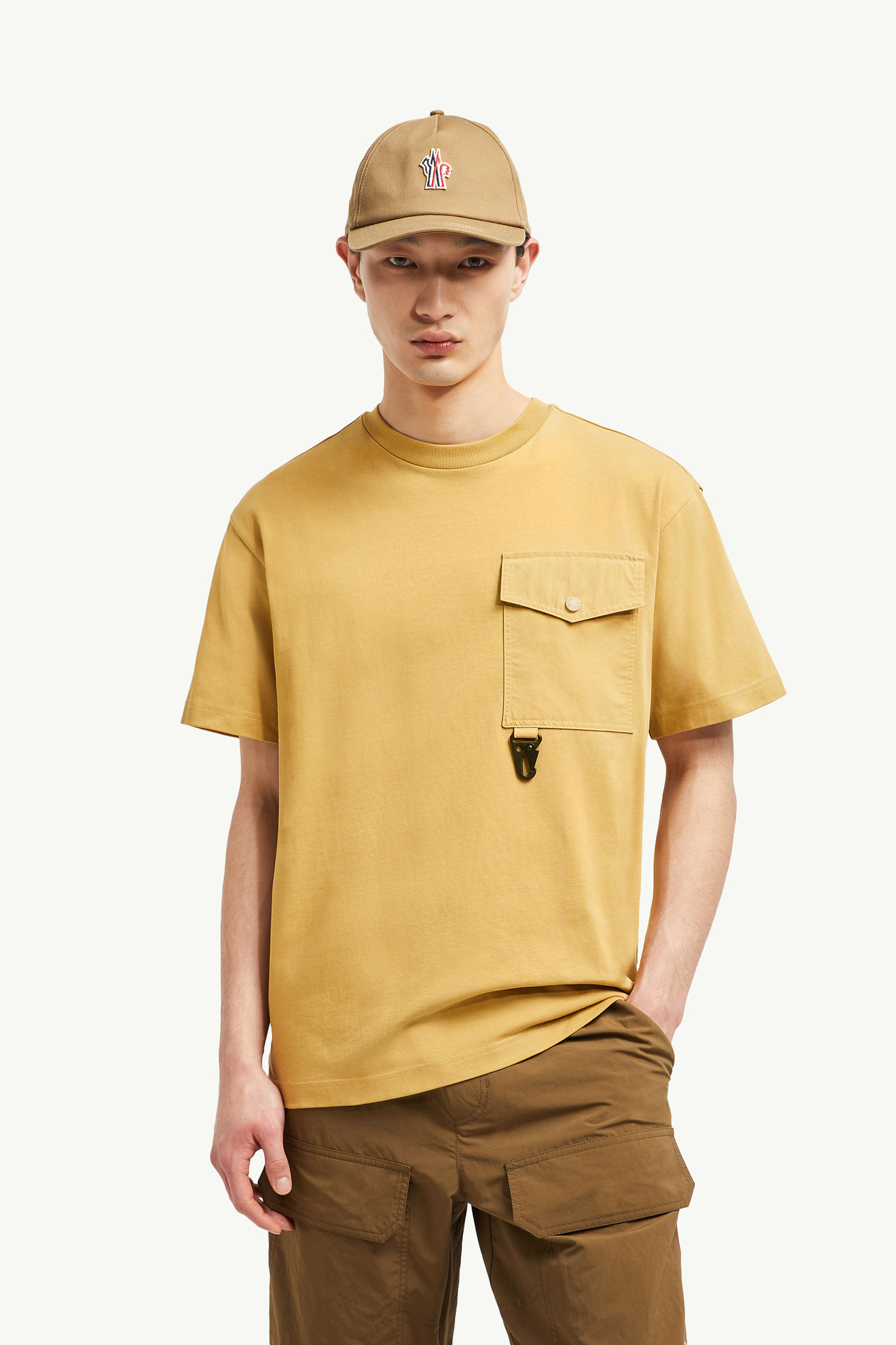 Cotton T-shirt with Pocket - 2