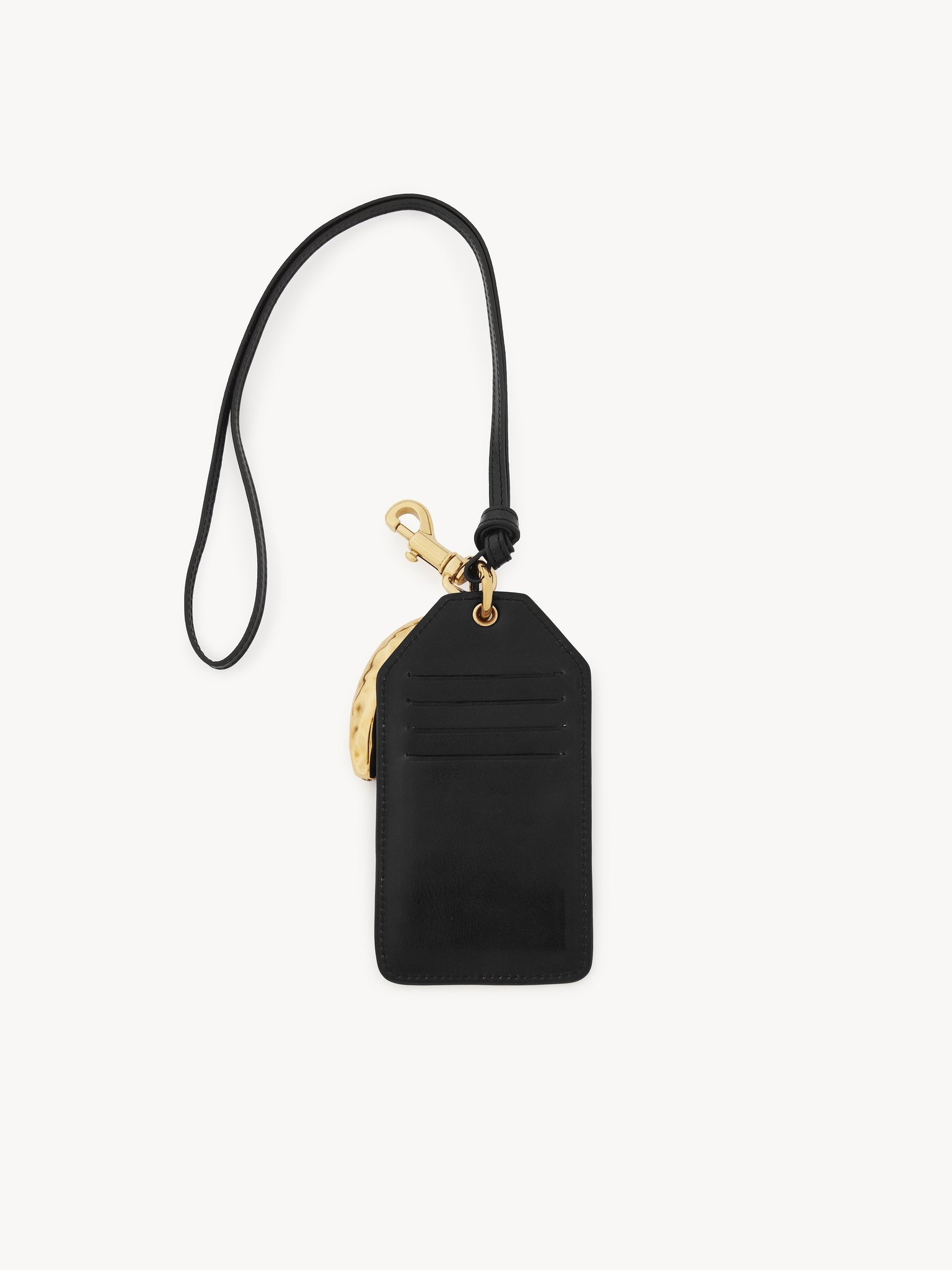 BANANA TAG IN SHINY LEATHER - 3
