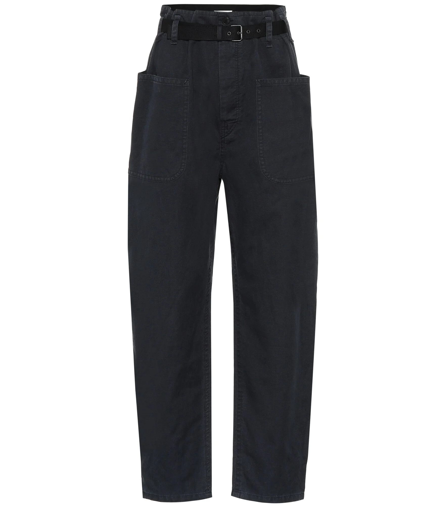 Rinny high-rise paperbag pants - 1