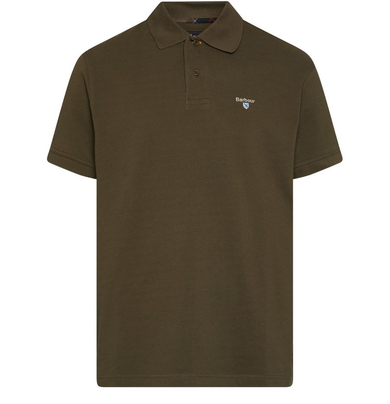 Barbour Tartan Pique polo shirt - 1