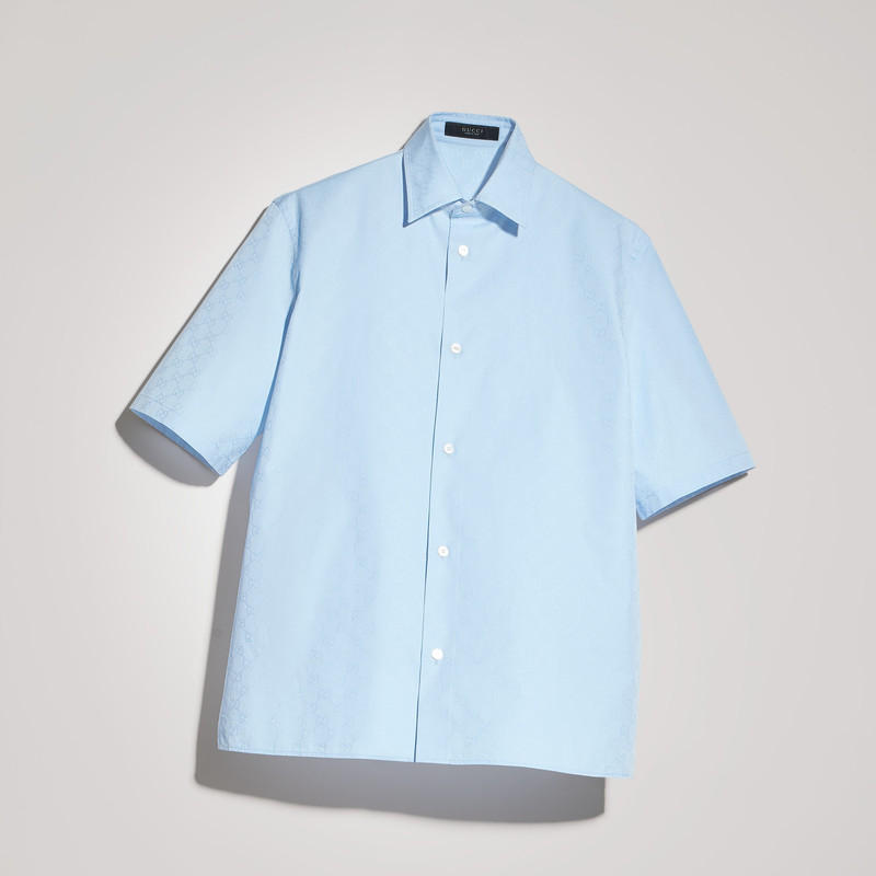 GG cotton poplin shirt - 1