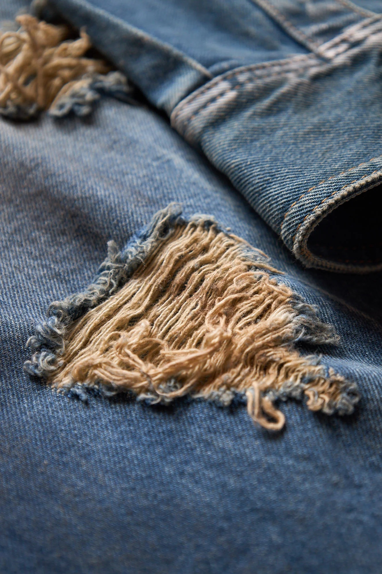 Vetements Trashed Denim Shirt - 4