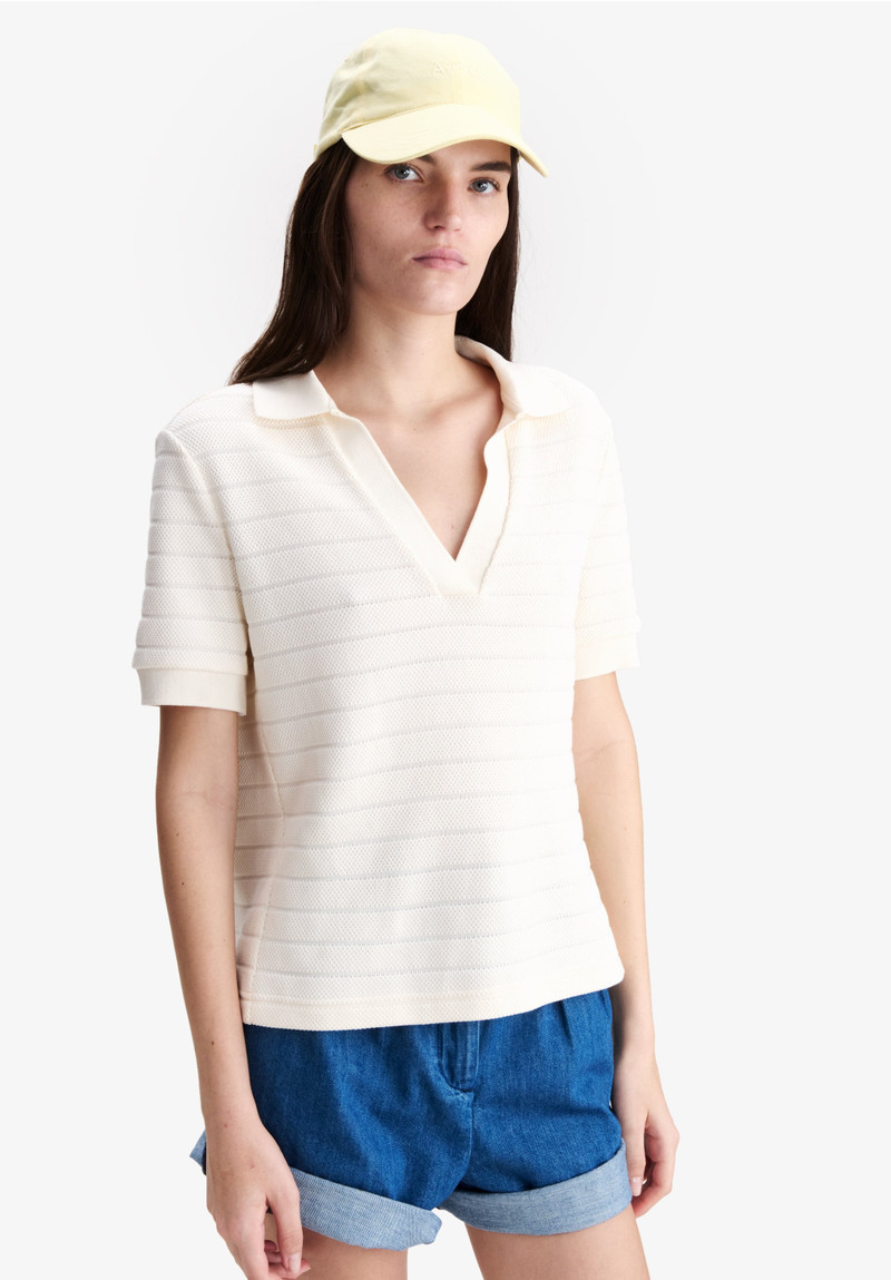 LIVIA CROPPED POLO SHIRT 4